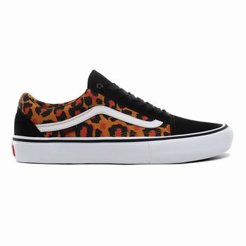 Férfi Vans Punk Old Skool Pro Tornacipő VA8463521 Fekete/Fehér